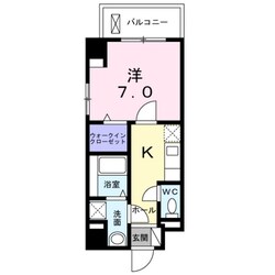 平野駅 徒歩1分 5階の物件間取画像